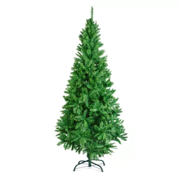 Műfenyő - 210 cm - lucfenyő - kétszínű - PVC
