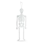 Halloween-i foszforeszkáló dekoráció - csontváz - 32 x 11 cm