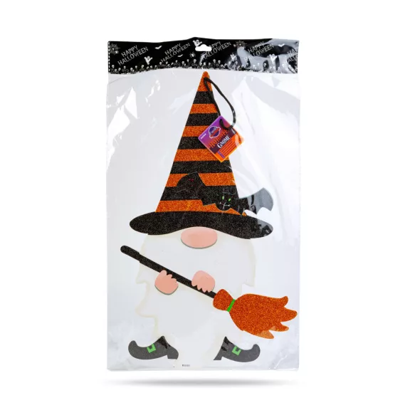 Halloween-i dekoráció - manó - akasztható - habszivacs - 44 x 26 cm Halloween-i dekoráció - manó - akasztható - habszivacs - 44 x 26 cm