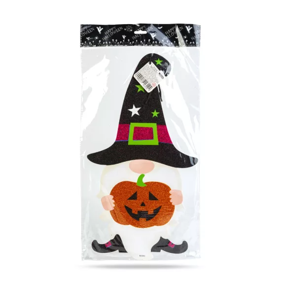 Halloween-i dekoráció - manó - akasztható - habszivacs - 44 x 26 cm Halloween-i dekoráció - manó - akasztható - habszivacs - 44 x 26 cm