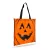 Halloween-i ajándéktáska - tök - 35 x 37 cm - narancssárga