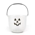 Halloween-i dekoráció - vödör - 2 féle - 20 x 16 cm