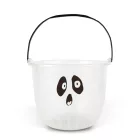 Halloween-i dekoráció - vödör - 2 féle - 20 x 16 cm