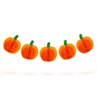 Halloween-i dekoráció - tök lampion girland - papír - 2 m