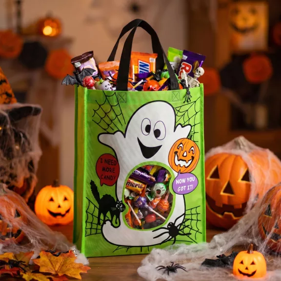 Halloween-i táska - ablakkal - 40 x 30 x 10 cm - 2 féle Halloween-i táska - ablakkal - 40 x 30 x 10 cm - 2 féle