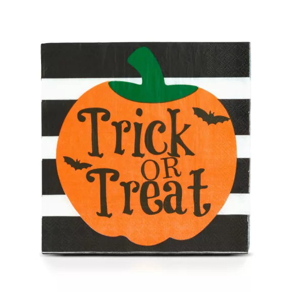 Halloween-i papírszalvéta - tök - 2 rétegű - 33 x 33 cm - 16 db / csomag Halloween-i papírszalvéta - tök - 2 rétegű - 33 x 33 cm - 16 db / csomag