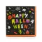 Halloween-i papírszalvéta - "Happy Halloween" - 2 rétegű - 33 x 33 cm - 16 db / csomag