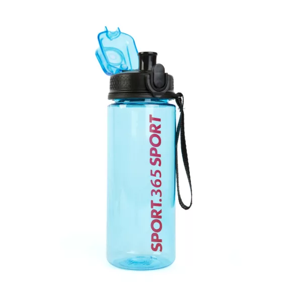 Sport kulacs - műanyag, átlátszó - 600 ml - 3 színben Sport kulacs - műanyag, átlátszó - 600 ml - 3 színben