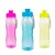 Sport kulacs - műanyag, átlátszó - 750 ml - 3 színben