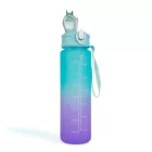 Sport kulacs - 750 ml - opálos - kék-lila színátmenetes