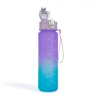 Sport kulacs - 750 ml - opálos - kék-lila színátmenetes