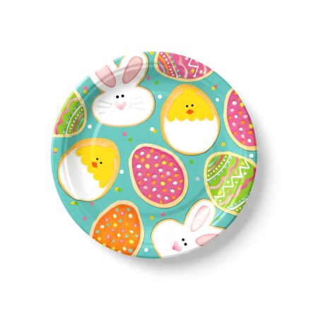 Húsvéti papírtányér - 23 cm - 8 db / csomag