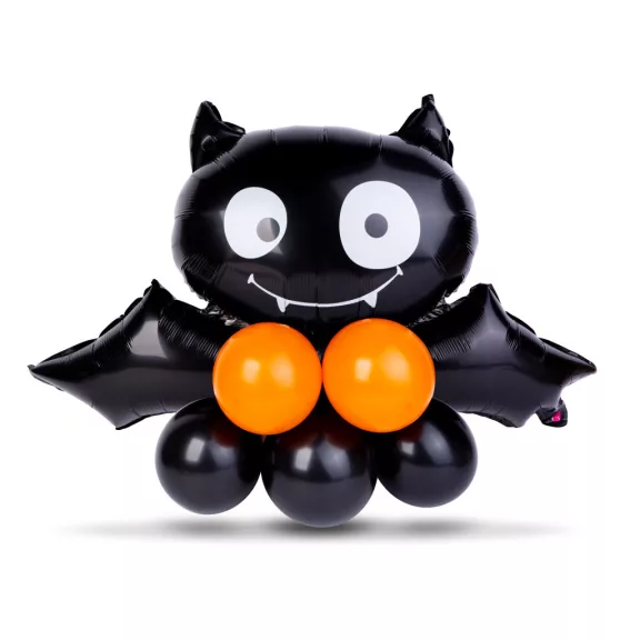 Halloween lufi - denevér - 10 db / csomag Halloween lufi - denevér - 10 db / csomag