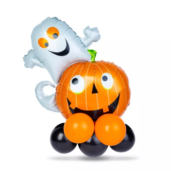 Halloween lufi szett - tök - 10 db / csomag Halloween lufi szett - tök - 10 db / csomag