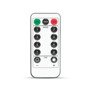   Pókháló fényfüggöny pókkal - melegfehér 60 db LED - USB-s