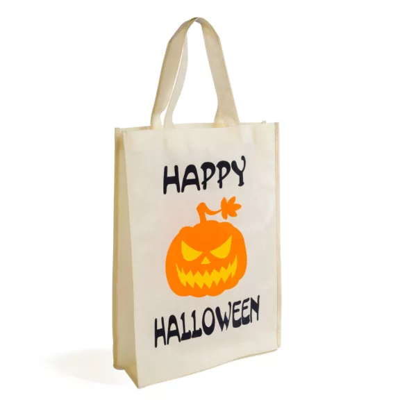 Halloween-i ajándéktáska - 30 x 40 cm - "Happy Halloween" tök Halloween-i ajándéktáska - 30 x 40 cm - "Happy Halloween" tök