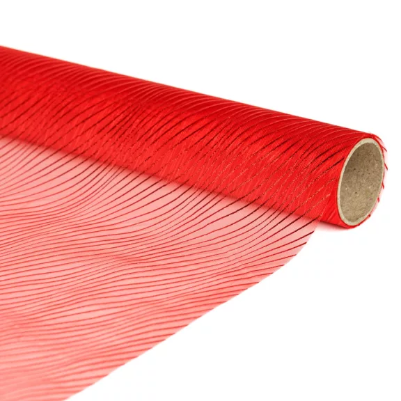Asztalterítő futó - 180 x 28 cm - organza - 100% nylon Asztalterítő futó - 180 x 28 cm - organza - 100% nylon