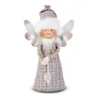 Dekorációs baba - angyalka - 30 cm - 4 féle