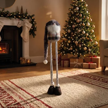   Karácsonyi skandináv manó - teleszkópos lábbal - 44-90 cm