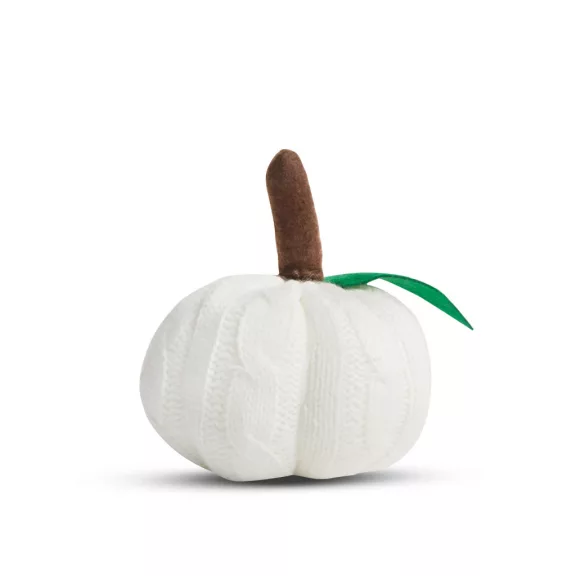 Halloween-i tök dekoráció - fehér - 10 x 10 x 10 cm Halloween-i tök dekoráció - fehér - 10 x 10 x 10 cm