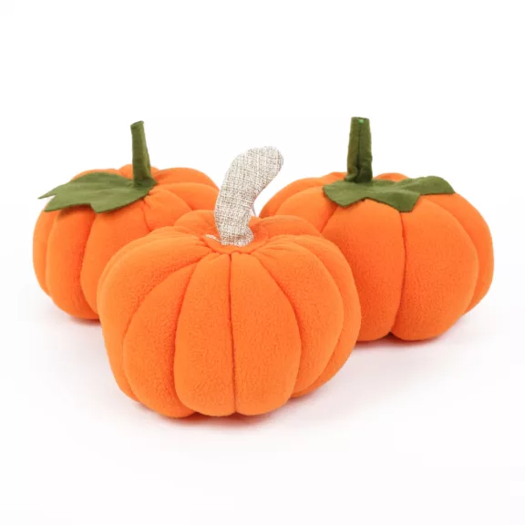 Halloween-i tök dekoráció - 13 x 13 x 14 cm - 3 db / csomag Halloween-i tök dekoráció - 13 x 13 x 14 cm - 3 db / csomag