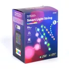 Smart fényfüzér - USB - 33 db RGBIC LED - 5 m - Bluetooth + zene mód - IP65