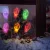 Karácsonyi LED-es fényfüzér - gél ablakmatrica - 6 LED - 2 x AA