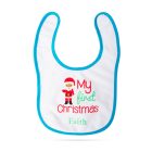 Karácsonyi baba előke - 38 x 27 cm - 4 féle