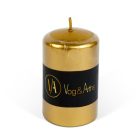 Gyertya - arany, illatmentes - 130 g