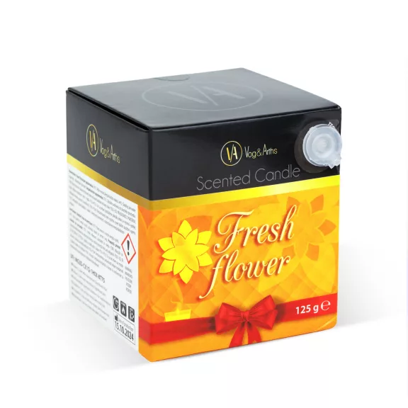 Illatgyertya - friss virág - 125 g Illatgyertya - friss virág - 125 g
