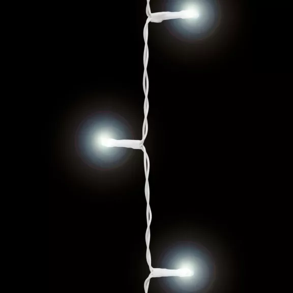Fényfüggöny - 200 db LED - hidegfehér - hálózati - IP44 - 4,2 m - 8 program Fényfüggöny - 200 db LED - hidegfehér - hálózati - IP44 - 4,2 m - 8 program