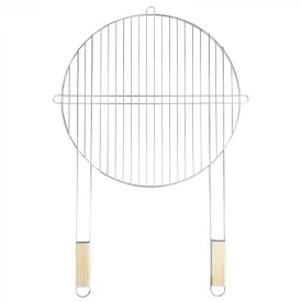 Kerek grillrács fa fogantyúval 51 cm
