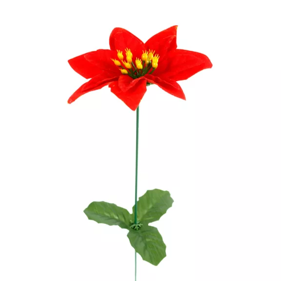 Karácsonyi dekoráció - mikulásvirág - 50 cm Karácsonyi dekoráció - mikulásvirág - 50 cm
