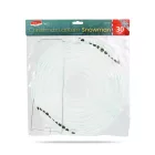 Karácsonyi lampion - hóember - papír - 30 cm