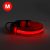 Yummie LED-es nyakörv - akkumulátoros - M méret - piros 60028B