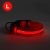 Yummie LED-es nyakörv - akkumulátoros - L méret - piros 60029B