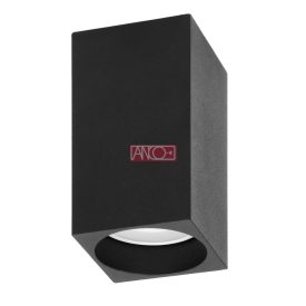 GU10 mennyezeti lámpa fekete