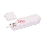 Szerelhető elosztó kapcsolóval, 6-os 16A fehér vezeték nélkül.