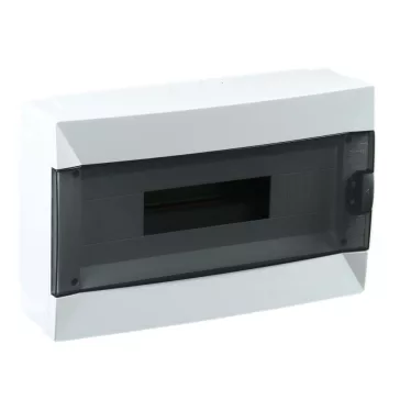 Falonkivüli biztosítéktábla 12/1 N/PE sínnel