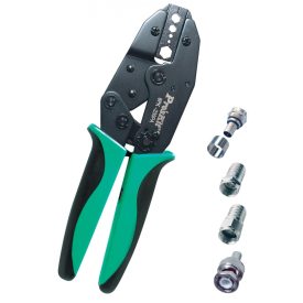   Home 6PK-230PA préselő fogó, 230 mm, 5 féle mérethez, racsnis áttétel, 6 féle nyomaték