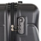 TraveLux Max közepes bőrönd keményfedeles 68x45x25 cm