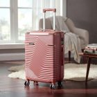 TraveLux Urban közepes bőrönd keményfedeles 68x45x25 cm