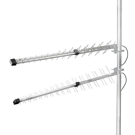 NEDIS prémium antenna, 3G / 4G / 5G, beltéri / kültéri, 698 MHz -5000 MHz, 0,3m, 50 Ohm, villám védelem ANOR4G30ME