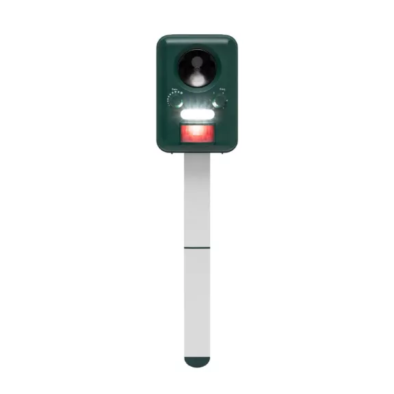 Home AR02 állatriasztó karó, napelemes, 13.5 - 23.5 kHz, PIR mozgásérzékelő 5 - 8 m távolság, USB töltőkábel Home AR02 állatriasztó karó, napelemes, 13.5 - 23.5 kHz, PIR mozgásérzékelő 5 - 8 m távolság, USB töltőkábel