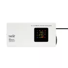 HOME AVR500S feszültségstabilizátor, 500VA, automatikus működés, vékony kivitel, falra szerelhető, színes digitális kijelző, teljeskörű meghibásodás elleni védelem