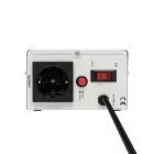 HOME AVR500S feszültségstabilizátor, 500VA, automatikus működés, vékony kivitel, falra szerelhető, színes digitális kijelző, teljeskörű meghibásodás elleni védelem