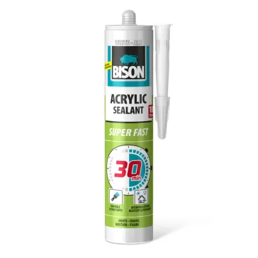 Bison 30 perces akril, fehér, 300ml