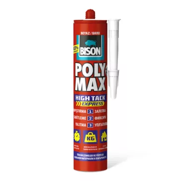  BISON Poly Max univerzális tömítő, SM polymer ragasztó, 425g