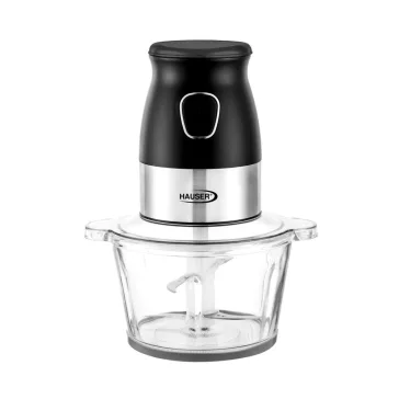   HAUSER BC-326B turmixgép, aprító, daráló 300 W, 3in1 funkció, 4 késes, fekete, hálózati tápellátás