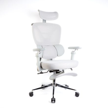 Irodai forgószék - karfával - szürke - 50 x 57 / 48 x 52 cm